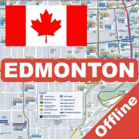 Edmonton Bus LRT Map (Offline)